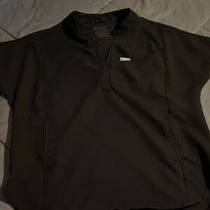 Figs Montex Scrub top black size Medium